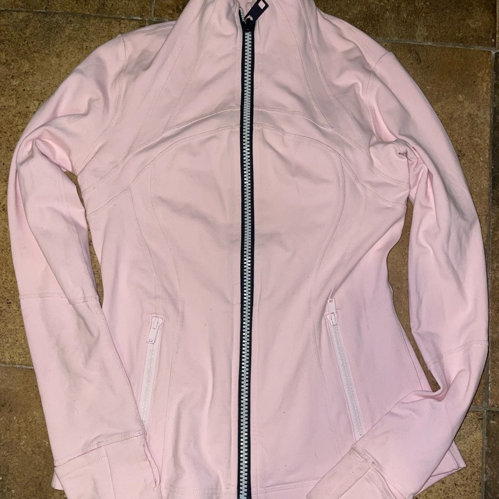 lululemon Pink Full-Zip Athletic Jacket